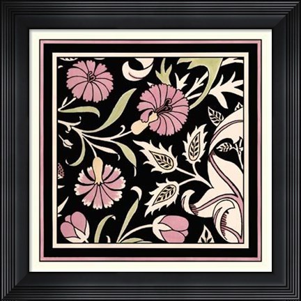 Framed Baroque Beauty III Print