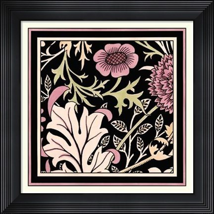 Framed Baroque Beauty IV Print