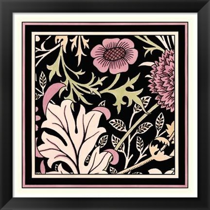 Framed Baroque Beauty IV Print