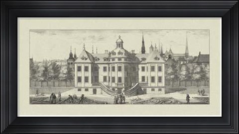 Framed View Of Grandeur III Print