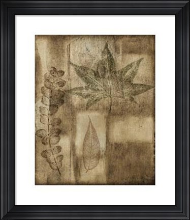 Framed Impressed On Patina III Print