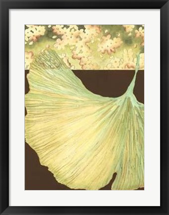 Framed Filigree Ginkgo I Print