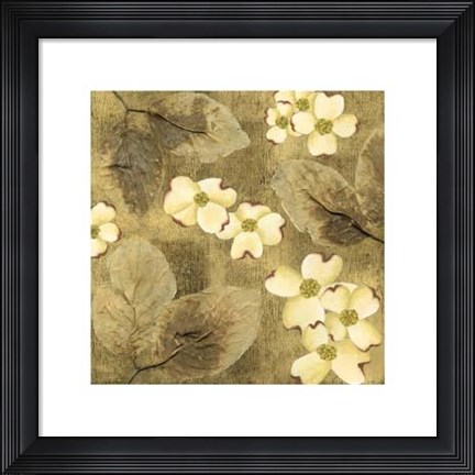 Framed Sun-Kissed Dogwoods I Print