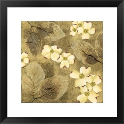 Framed Sun-Kissed Dogwoods I Print