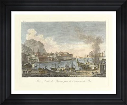 Framed Port Villa II Print