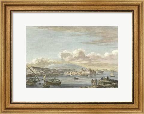 Framed Port Villa IV Print