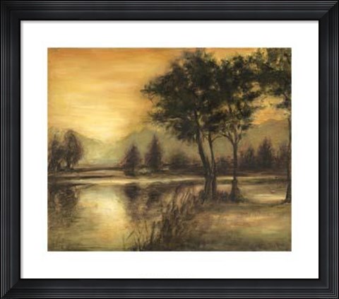 Framed Midsummer Reflections II Print