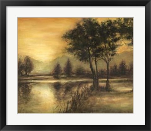 Framed Midsummer Reflections II Print