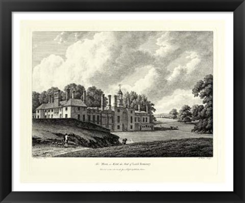 Framed Moat In Kent Print