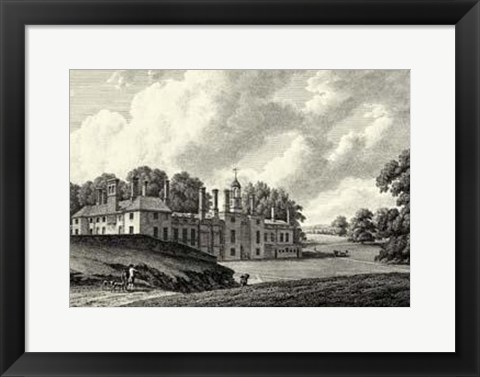 Framed Moat In Kent Print