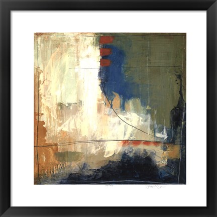 Framed Maritime Vision II Print