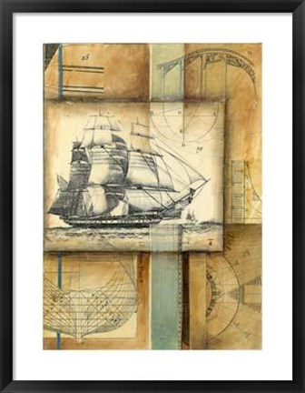 Framed Nautical Passage Print