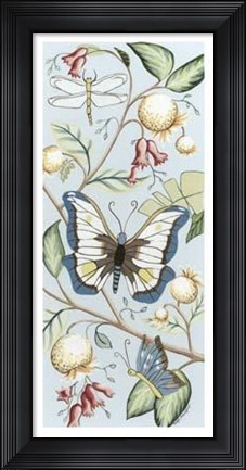 Framed Butterfly Sky II Print