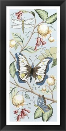 Framed Butterfly Sky II Print