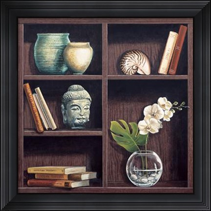 Framed Ricordi D&#39;oriente I Print