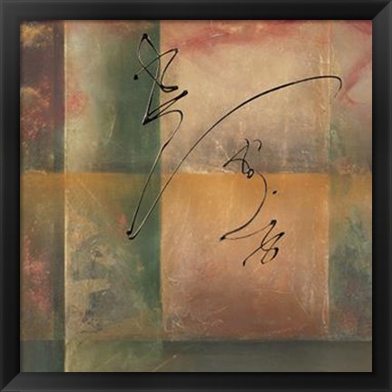 Framed Scorpio Rising I Print