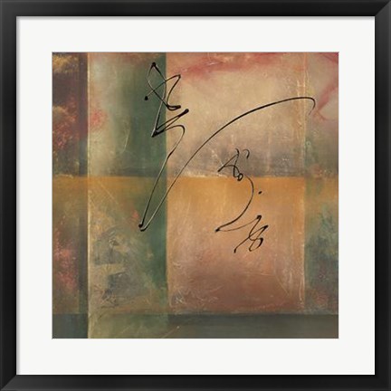 Framed Scorpio Rising I Print