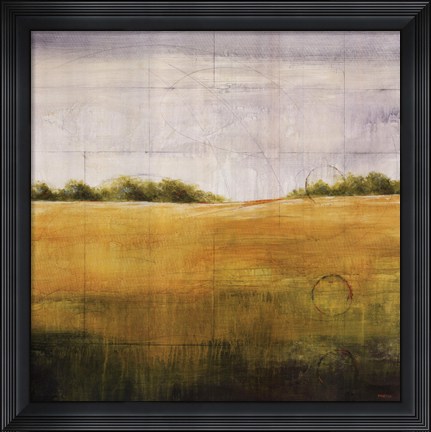 Framed Earth Meets Sky II Print