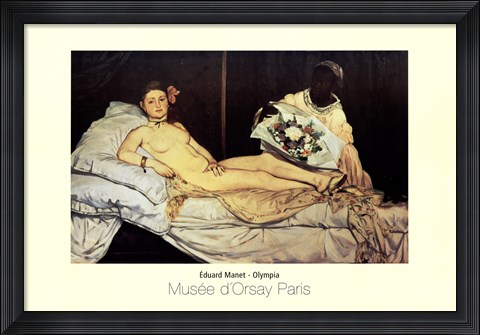 Framed Olympia Print