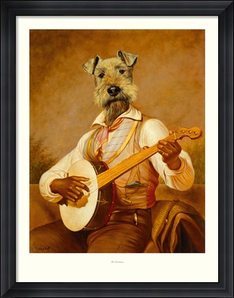 Framed Troubadour Print