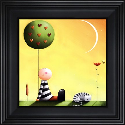 Framed Dreaming Print