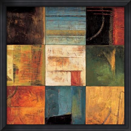 Framed Diversified II Print