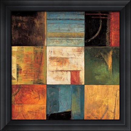 Framed Diversified II Print