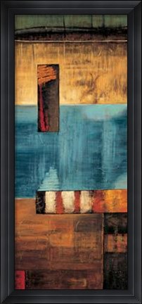 Framed World View II Print