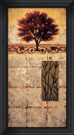 Framed Stately I Print
