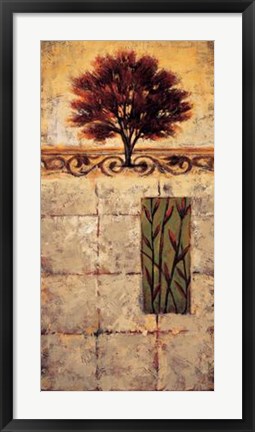 Framed Stately I Print