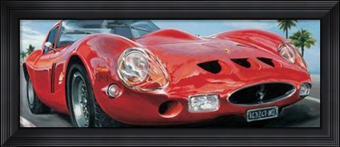 Framed Sport Corsa Print