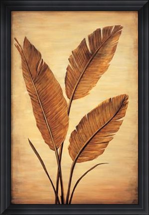 Framed Treasured Palm II Print