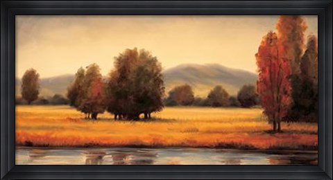 Framed River&#39;s Edge Print