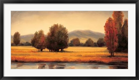 Framed River&#39;s Edge Print
