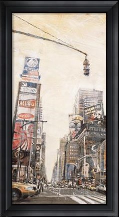 Framed Times Square II Print