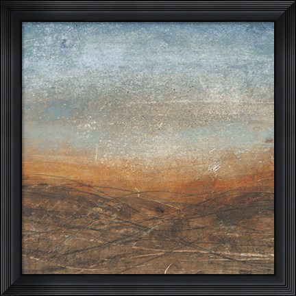 Framed Coastal II Print