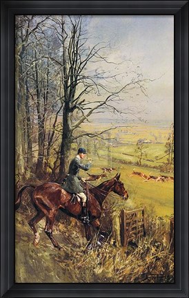 Framed His Grace the Duke of Beaufort Print