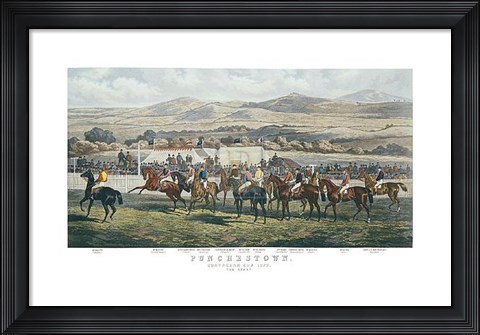 Framed Start, Punchestown Print