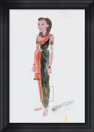 Framed Designs for Cleopatra I Print