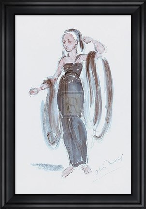 Framed Designs for Cleopatra II Print