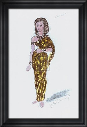 Framed Designs for Cleopatra IV Print