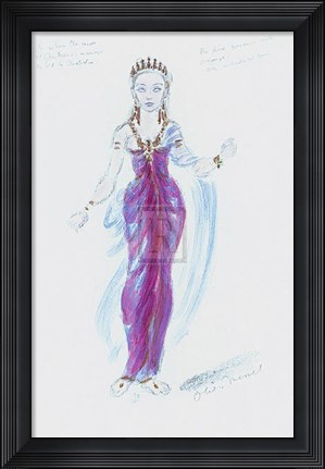 Framed Designs for Cleopatra V Print