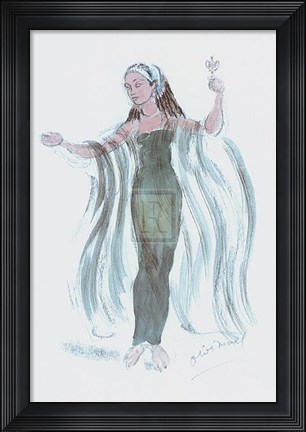 Framed Designs for Cleopatra VIII Print