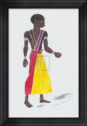 Framed Designs for Cleopatra XI Print