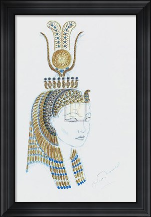 Framed Designs for Cleopatra XIV Print