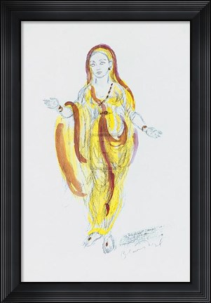Framed Designs for Cleopatra XVIII Print