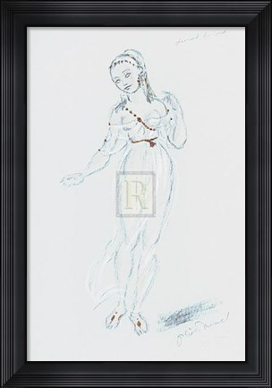 Framed Designs for Cleopatra XIX Print