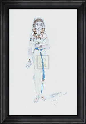 Framed Designs for Cleopatra XX Print