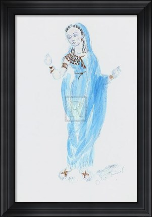 Framed Designs for Cleopatra XXIII Print