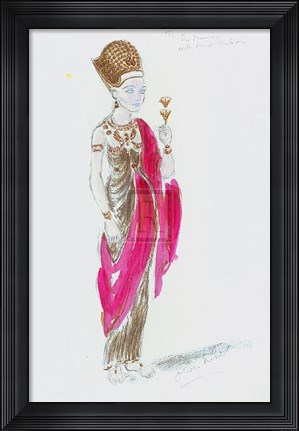 Framed Designs for Cleopatra XXV Print